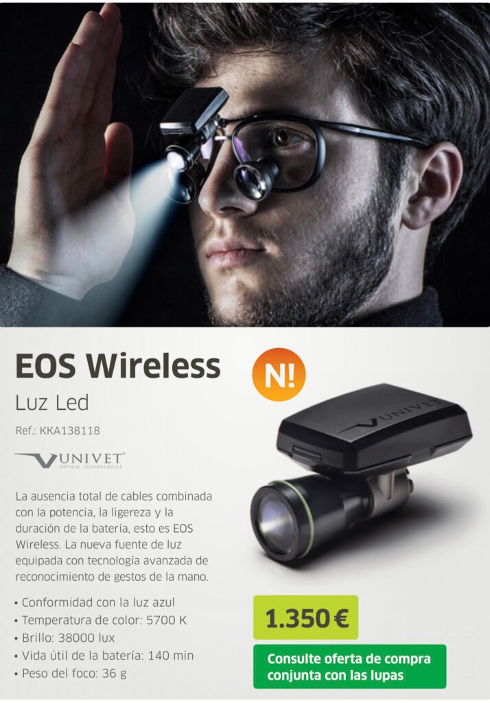 LUZ EOS WIRELESS UNIVET